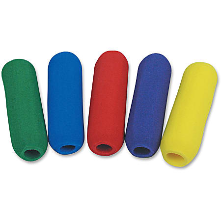 The Pencil Grip Soft Foam Grips - Soft Foam - Assorted - 12 / Pack