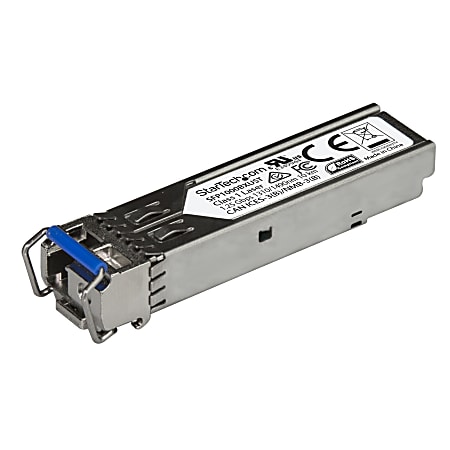 StarTech.com 1000BASE-BX MSA Compliant Upstream SFP Module - LC Connector - Fiber SFP Transceiver - Lifetime Warranty - SFP1000BXUST
