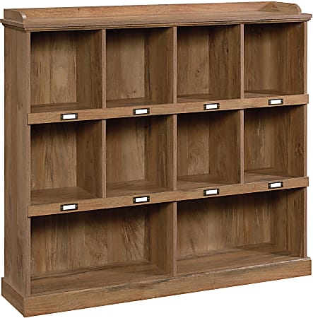 Sauder Barrister Lane 48 H Cubby Bookcase Sindoori Mango Office