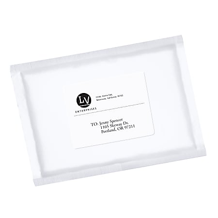 Avery® EcoFriendly Permanent Shipping Labels, 48464, 3 1/3
