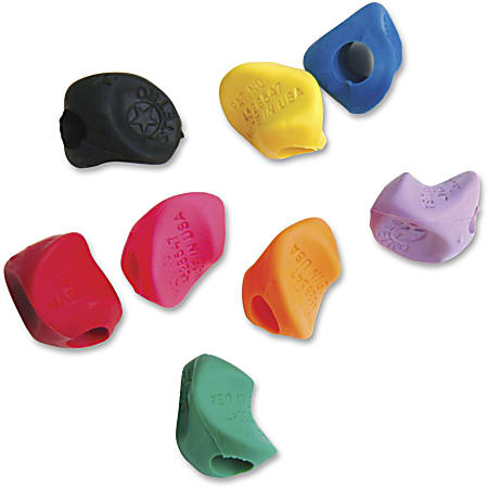 Moon Products Moon Pencil Molded Pencil Grips - Polyurethane - Assorted - 36 / Pack