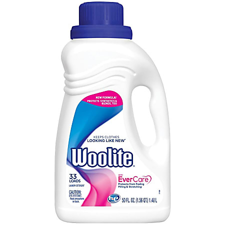 Woolite Clean/Care Detergent - 50 fl oz (1.6 quart) - 1 Each - Yellow