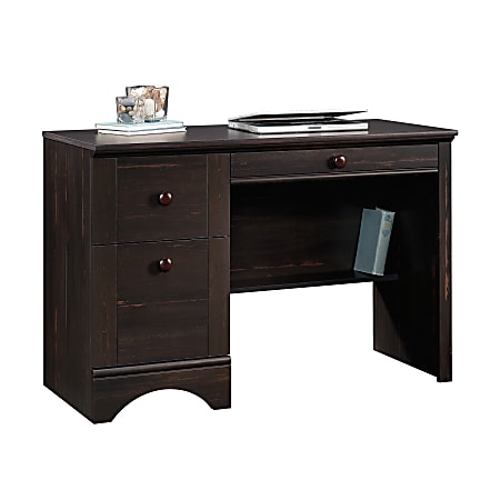 Sauder® Harbor View Computer Desk, Antiqued Paint