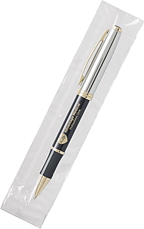 Custom Promotional Clarkson Pen With Cello-Wrapping, Medium Point