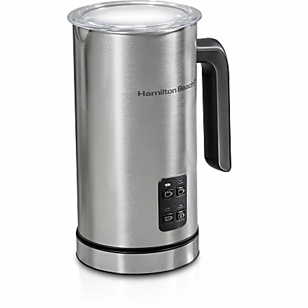 Hamilton Beach Milk Frother and Warmer, Stainless Steel - Milk Frothing Jug