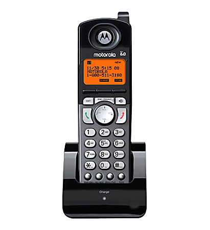 Motorola® DECT 6.0 2-Line Cordless Expansion Handset For Select Motorola ML Corded Desk Phone Base Stations, ML25055