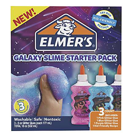Elmers Slime Starter Pack 8 Pcs