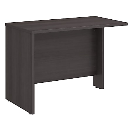 Bush Business Furniture Studio C 42"W Desk Return, Storm Gray, Standard Delivery
