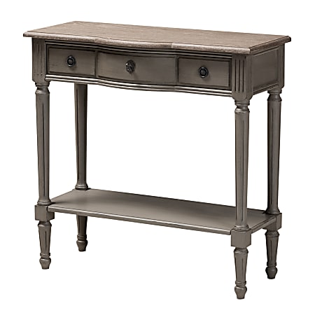 Baxton Studio French Accent Console Table, 31-1/2"H x