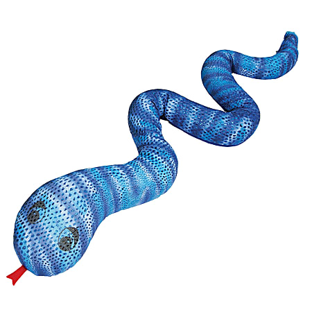 Manimo Weighted Snake, 3.3 Lb, Blue