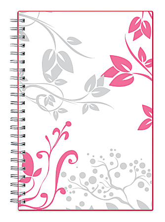 Blue Sky™ Breast Cancer Awareness Weekly/Monthly Planner, 5" x 8", Alexandra, January to December 2019