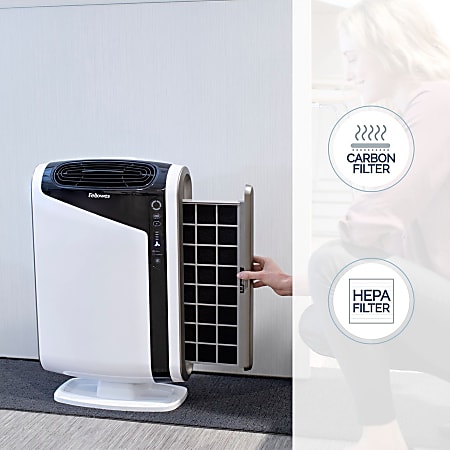 Fellowes AeraMax DX95 HEPA Air Purifier 600 Sq. Ft. Coverage