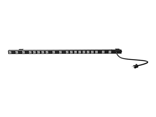 Sanus Component Series CAPS27 - Power distribution strip (rack-mountable) - AC 125 V - 1875 Watt - input: NEMA  - CAPS27B1