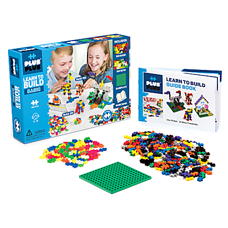 Plus-Plus Building Blocks Learn To Build Set, Basic