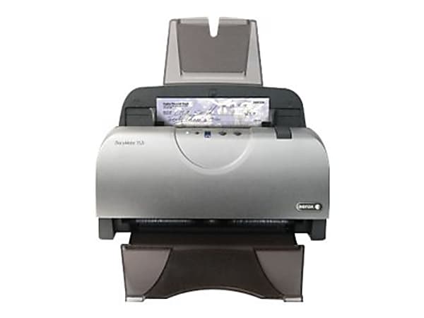Xerox DocuMate 152i - Document scanner - Dual CCD - Duplex - 8.5 in x 118 in - 600 dpi x 600 dpi - up to 25 ppm (mono) / up to 25 ppm (color) - ADF (50 sheets) - up to 2500 scans per day - USB 2.0