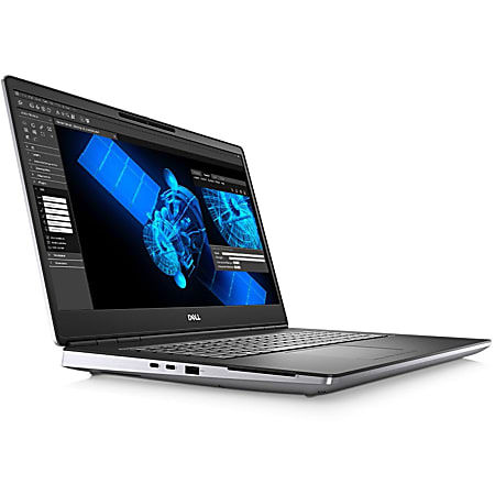 Dell Precision Mobile Workstation 7750 - Core i7 10875H / 2.3 GHz - vPro - Win 10 Pro 64-bit - 32 GB RAM - 512 GB SSD NVMe, Class 40 - 17.3" 3840 x 2160 (Ultra HD 4K) @ 60 Hz - Quadro RTX 4000 - Wi-Fi, Bluetooth - BTP
