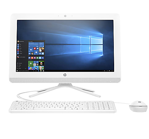 HP All-in-One PC, 24" Screen, AMD A8, 4GB Memory, 1TB Hard Drive, Windows® 10