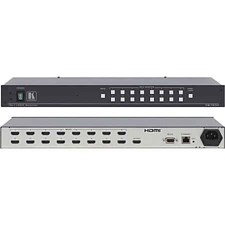 Kramer VS-161H HDMI Switch - UXGA - 1080p16 x 1 - 1 x HDMI Out