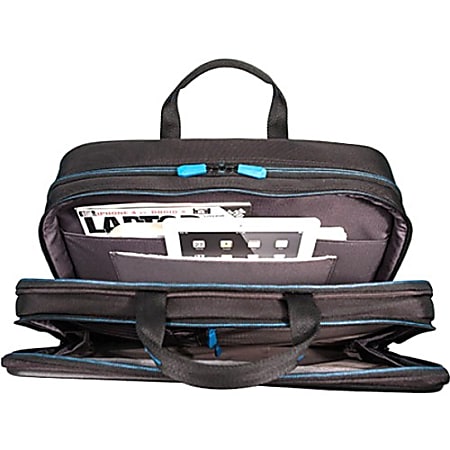 Mobile Edge Alienware Vindicator Carrying Case For 15 Laptop BlackTeal ODP Business Solutions