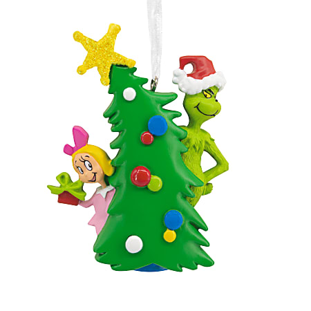 Hallmark Grinch Cindy Lou Who Ornament, 2”H x 2”W x 1/2”D