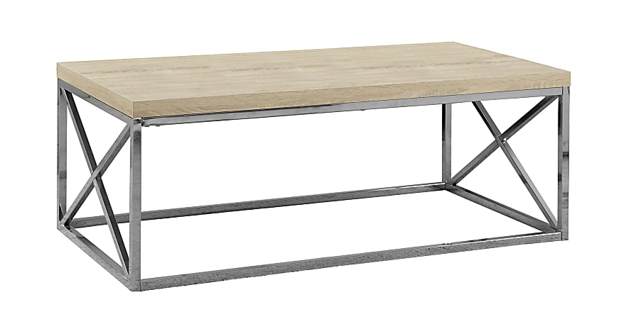 Monarch Specialties Nathan Coffee Table, 17"H x 44"W