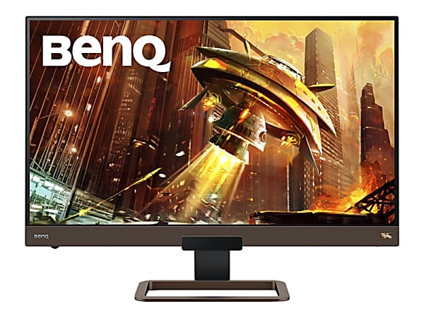 BenQ EX2780Q - LED monitor - 27" - 2560 x 1440 QHD @ 144 Hz - IPS - 350 cd/m² - 1000:1 - 5 ms - 2xHDMI, DisplayPort, USB-C - speakers - metallic gray