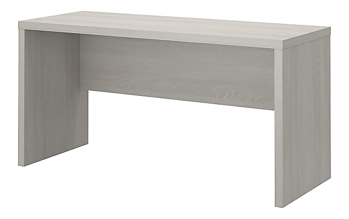 Bush Business Furniture Echo 60"W Credenza Computer Desk, Gray Sand, Standard Delivery