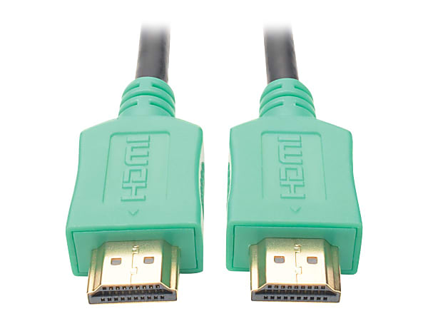 Tripp Lite 3ft Hi-Speed HDMI Cable Digital A/V UHD HDMI 4Kx2K M/M Green 3'