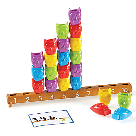 Learning Resources 1 - 10 Counting Owls Activity Set, Assorted Colors, Pre-K To Grade 2