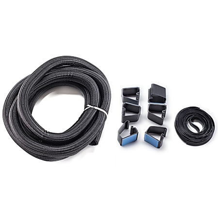 Bush Business Furniture Cable Management Kit, Black, Standard Delivery