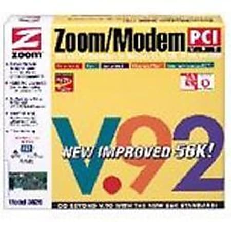 Zoom 56K V.92/V.44 Controllerless PCI Modem