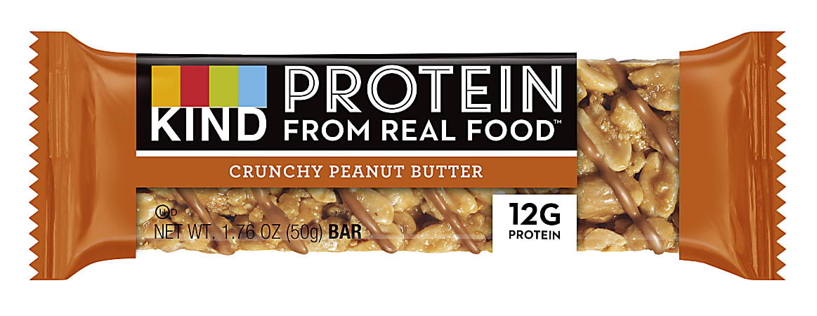 Kind Protein Bar, Crunchy Peanut Butter, 1.8 Oz