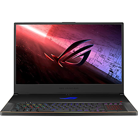 Asus ROG Zephyrus S17 GX701 GX701LV - DS76 17.3" Gaming Notebook  - Intel Core i7 (10th Gen i7 - 10750H 2.60 GHz - 16 GB RAM - 1 TB SSD - Black - Windows 10 Home - NVIDIA GeForce RTX 2060 with 6 GB, Intel UHD Graphics