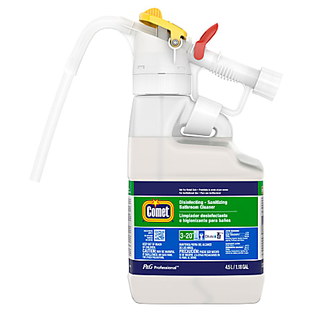 Comet Professional Disinfecting-Sanitizing Bathroom Cleaner, 140 Oz