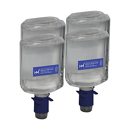 Highmark&reg; Gentle Foam Soap Refill for Manual Dispensers, 40.5 Oz, Case Of 4