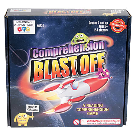 Learning Advantage™ Comprehension Blast Off Game, Grades 2-6