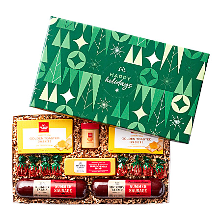Hickory Farms; Holiday Savory Farmhouse Gift Box