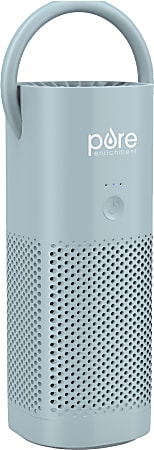 Pure Enrichment PureZone HEPA Mini Portable Air Purifier, 54 Sq. Ft. Coverage, Starlight Blue