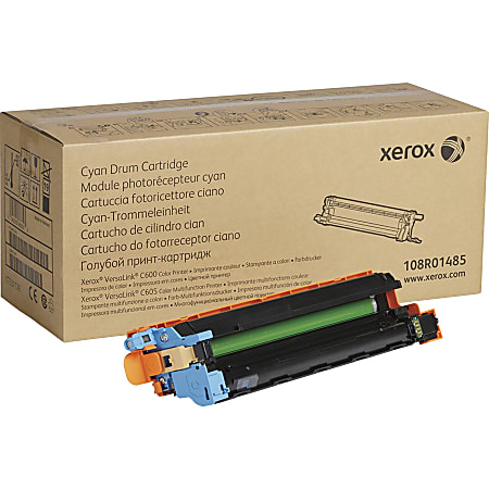 Xerox VersaLink C600/C605 Drum Cartridge - Laser Print Technology - 40000 Pages - 1 Each - Cyan