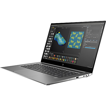 HP ZBook Studio G7 15.6" Mobile Workstation - 4K UHD - 3840 x 2160 - Intel Core i7 i7-10750H Hexa-core 2.60 GHz - 16 GB RAM - 512 GB SSD - Windows 10 Pro - NVIDIA Quadro T1000 with Max-Q Design with 4 GB, Intel UHD Graphics - 18 Hour Battery