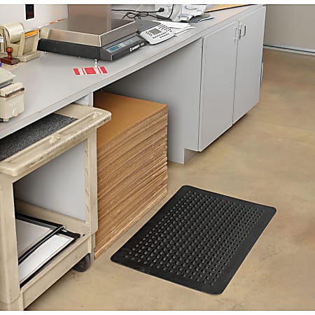 Guardian Floor Protection FlexStep Rubber Anti-Fatigue Mat - Indoor - 24 Guardian Floor Protection FlexStep Rubber Anti-Fatigue Mat - Indoor - 24