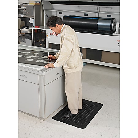 Guardian Floor Protection FlexStep Rubber Anti-Fatigue Mat - Indoor - 24 Guardian Floor Protection FlexStep Rubber Anti-Fatigue Mat - Indoor - 24