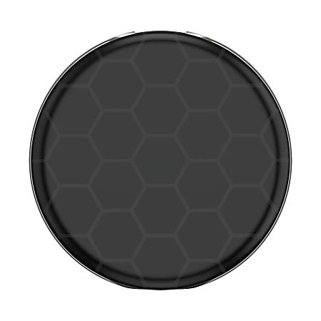 PopSockets PopGrips With Built-in Burt's Bees® Original Beeswax Lip Balm, Black