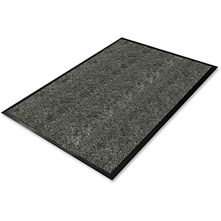 Guardian Floor Protection Golden Series Indoor Wiper Mat - Indoor - 72" Length x 48" Width x 0.370" Thickness - Polypropylene - Charcoal - 1 Each