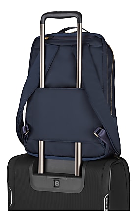 Victorinox Victoria 2.0 Deluxe Business Backpack With 16 Laptop Pocket Deep Lake Office Depot