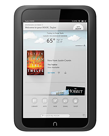 NOOK® HD Tablet, 7" Screen, 16GB Storage, Android 4.0 Ice Cream Sandwich