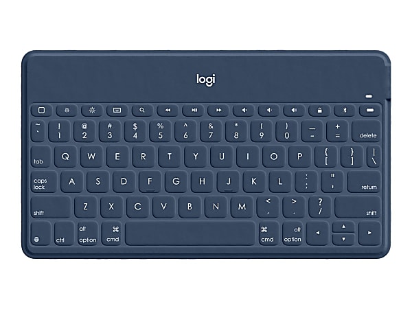 Logitech Keys-To-Go - Keyboard - wireless - Bluetooth - classic blue