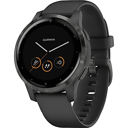 Garmin v&Atilde;ivoactive 4S GPS Watch - Wrist - Touchscreen - Bluetooth - Wireless LAN - GPS - 168 Hour - Round - 0100217211