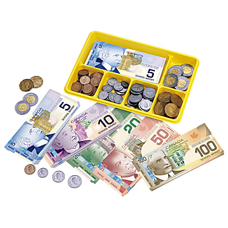 Learning Resources Canadian Currency X-Change™ Activity Set, Multicolor