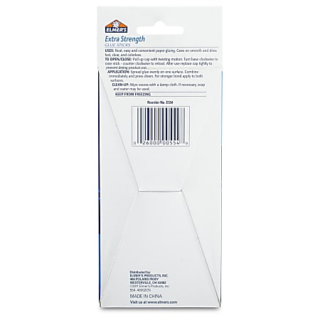 Elmers Office Strength Glue Sticks All Purpose 0.77 Oz. Clear Pack Of 3 -  Office Depot